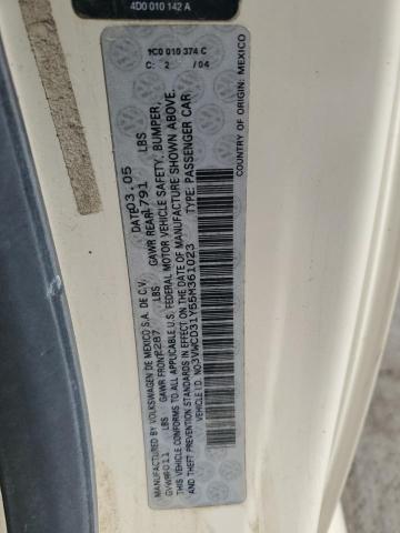 3VWCD31Y55M361023 - 2005 VOLKSWAGEN NEW BEETLE GLS 棕色 照片 12