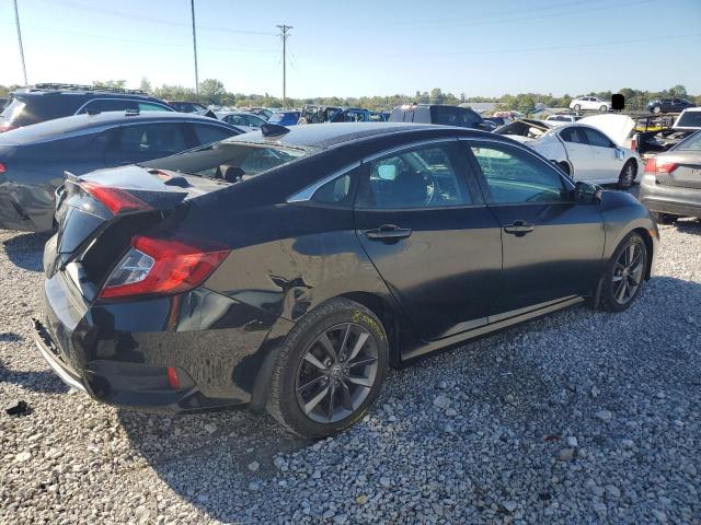 19XFC1F35LE220383 - 2020 HONDA CIVIC EX BLACK photo 3