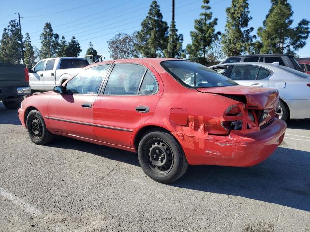 1Y1SK5266SZ058383 - 1995 GEO PRIZM BASE RED photo 2