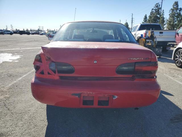 1Y1SK5266SZ058383 - 1995 GEO PRIZM BASE RED photo 6