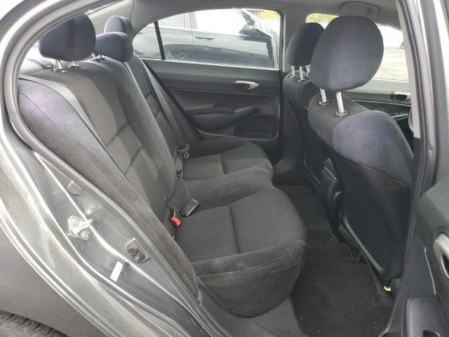 2HGFA16699H332392 - 2009 HONDA CIVIC LX-S GRAY photo 10
