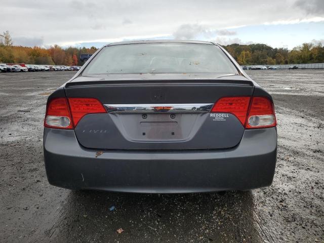 2HGFA16699H332392 - 2009 HONDA CIVIC LX-S GRAY photo 6