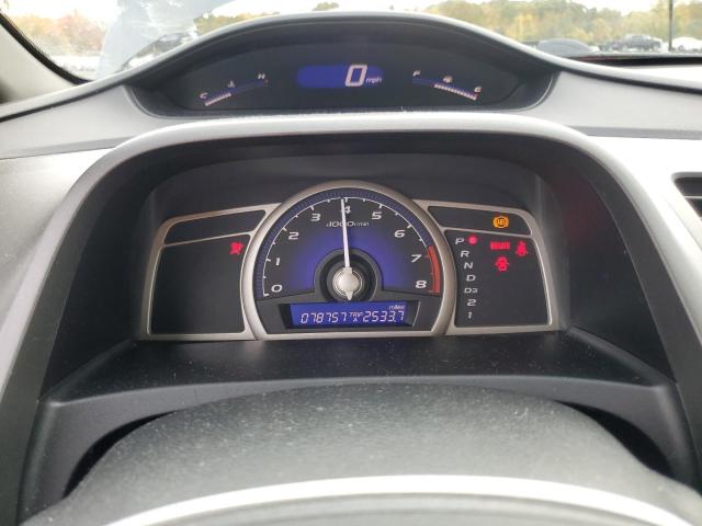 2HGFA16699H332392 - 2009 HONDA CIVIC LX-S GRAY photo 9