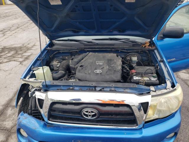 5TELU42N67Z426383 - 2007 TOYOTA TACOMA DOUBLE CAB BLUE photo 11