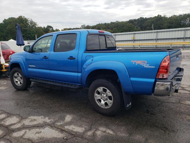 5TELU42N67Z426383 - 2007 TOYOTA TACOMA DOUBLE CAB BLUE photo 2