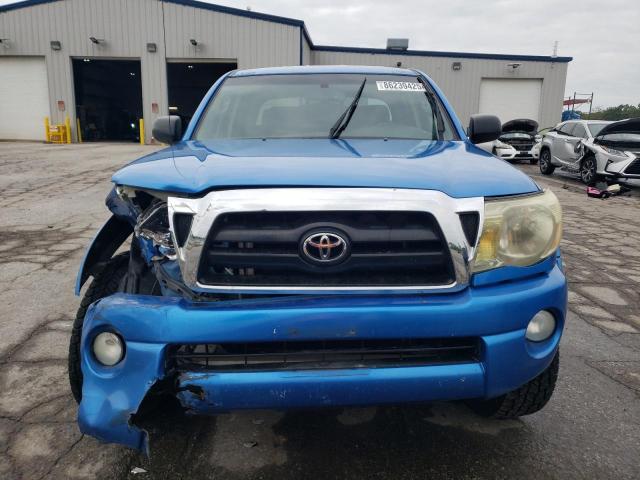 5TELU42N67Z426383 - 2007 TOYOTA TACOMA DOUBLE CAB BLUE photo 5