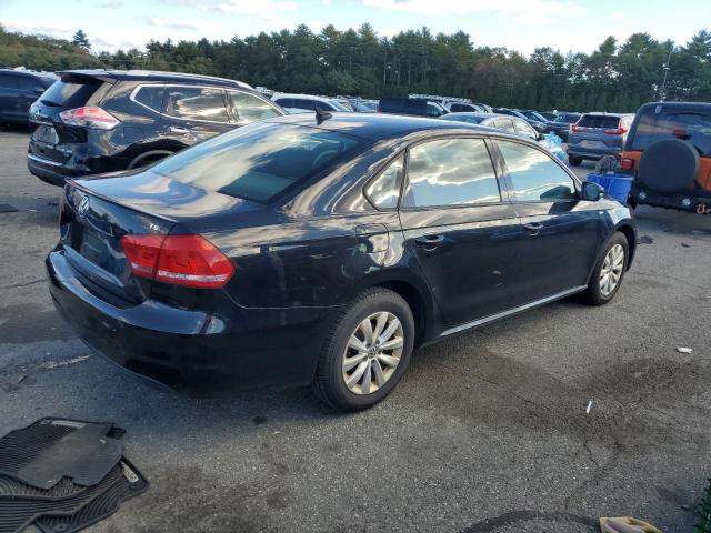 1VWAT7A33EC103185 - 2014 VOLKSWAGEN PASSAT S BLACK photo 3
