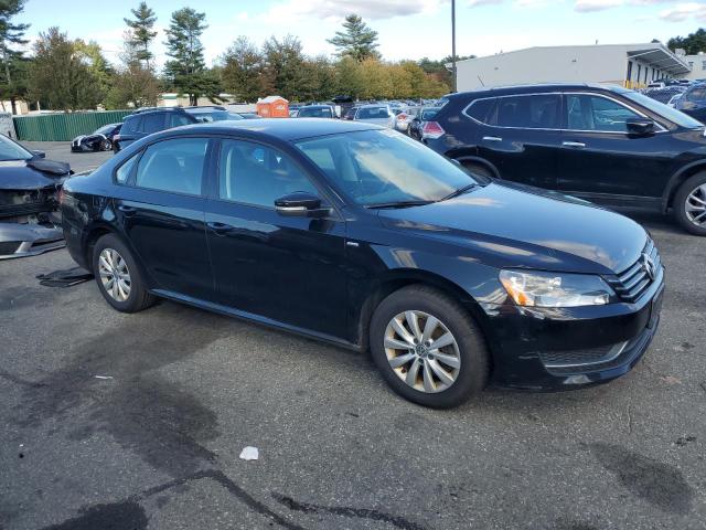 1VWAT7A33EC103185 - 2014 VOLKSWAGEN PASSAT S BLACK photo 4