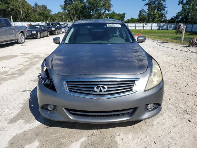 JN1CV6AP4DM710825 - 2013 INFINITI G37 BASE GRAY photo 5