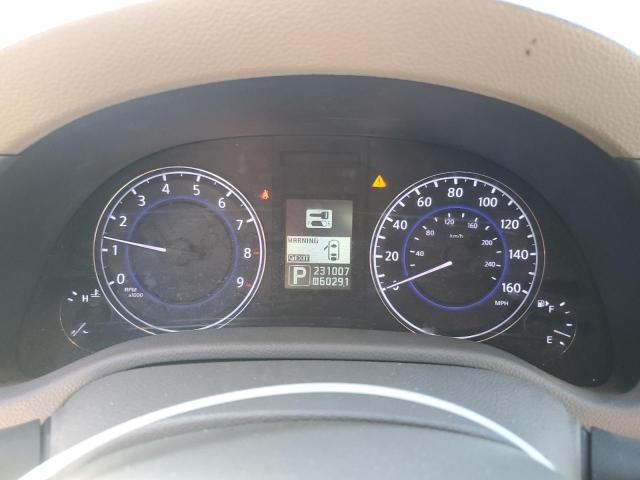 JN1CV6AP4DM710825 - 2013 INFINITI G37 BASE GRAY photo 9