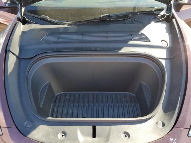 7SAYGDEE3RF084617 - 2024 TESLA MODEL Y Бордовий фото 12