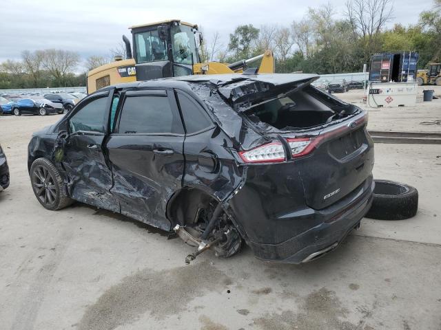 2FMPK4APXGBB49225 - 2016 FORD EDGE SPORT BLACK photo 2