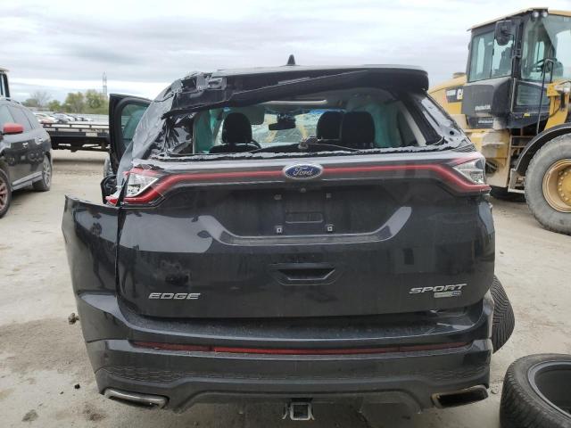 2FMPK4APXGBB49225 - 2016 FORD EDGE SPORT BLACK photo 6