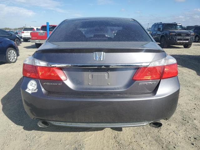 1HGCR2F55FA039141 - 2015 HONDA ACCORD SPORT رمادي صورة 6