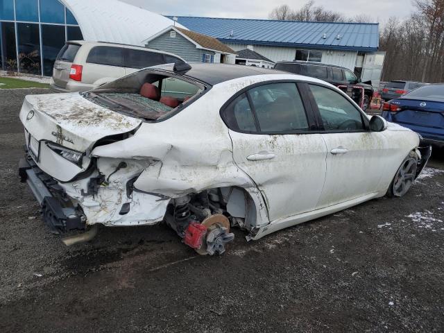 ZARFAEDN7J7572868 - 2018 ALFA ROMEO GIULIA Q4 თეთრი ფოტო 3