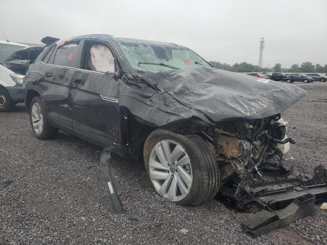 1V2KE2CA5NC201990 - 2022 VOLKSWAGEN ATLAS CROS SE 黑色 照片 4