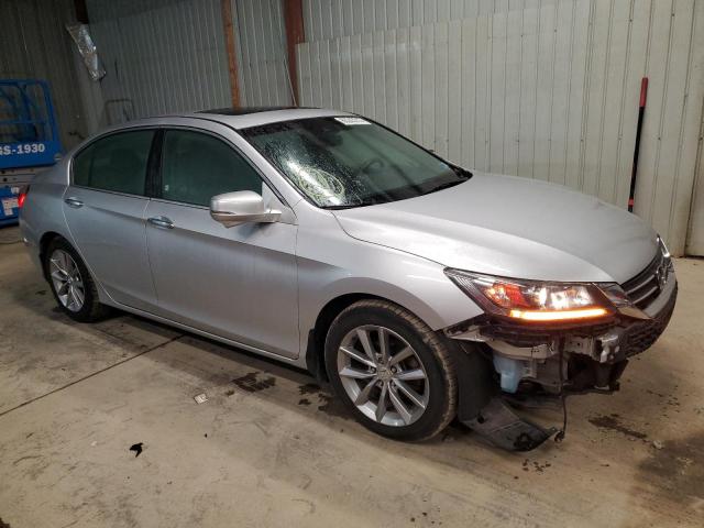 1HGCR2F83DA026301 - 2013 HONDA ACCORD EXL ვერცხლისფერი ფოტო 4