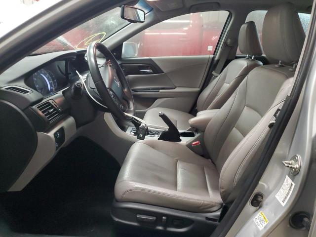 1HGCR2F83DA026301 - 2013 HONDA ACCORD EXL ვერცხლისფერი ფოტო 7
