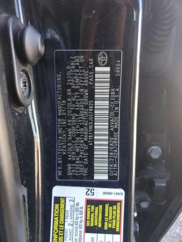 4T1B11HKXJU578825 - 2018 TOYOTA CAMRY SE L BLACK photo 12