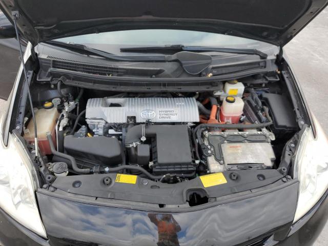 JTDKN3DU3D0348938 - 2013 TOYOTA PRIUS შავი ფოტო 11