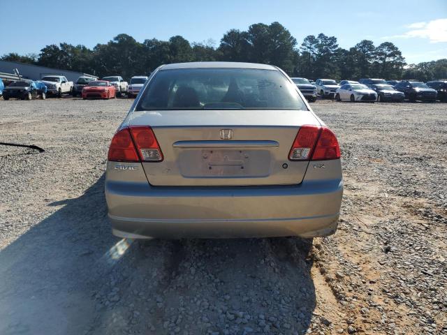 2HGES26765H553790 - 2005 HONDA CIVIC EX BEIGE photo 6