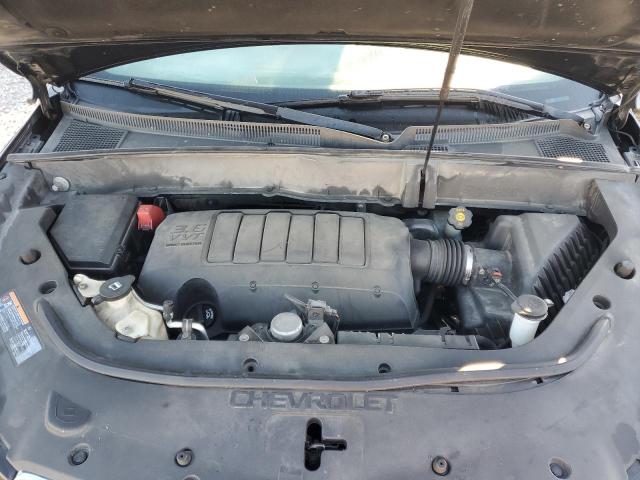 1GNKRJED8CJ196212 - 2012 CHEVROLET TRAVERSE LT BLACK photo 12