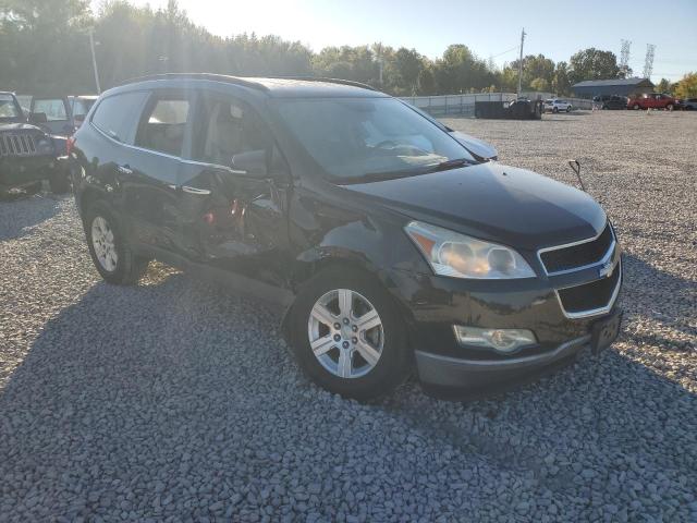 1GNKRJED8CJ196212 - 2012 CHEVROLET TRAVERSE LT BLACK photo 4