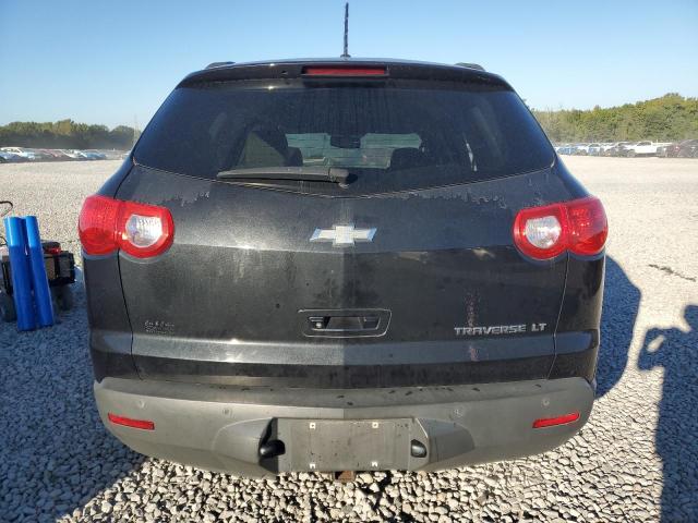 1GNKRJED8CJ196212 - 2012 CHEVROLET TRAVERSE LT BLACK photo 6