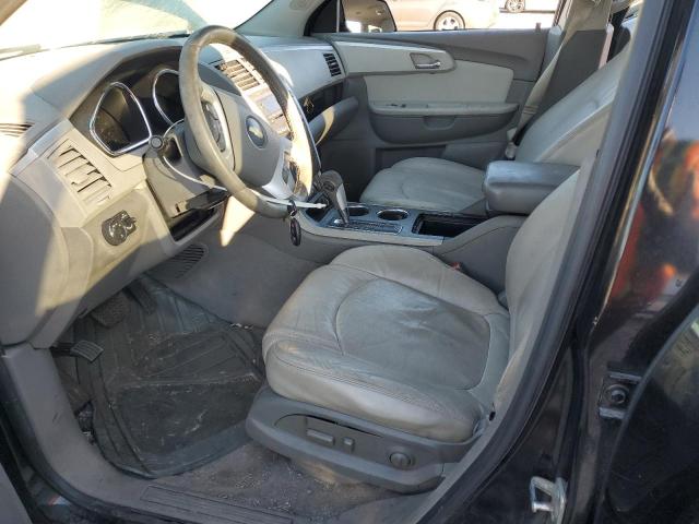 1GNKRJED8CJ196212 - 2012 CHEVROLET TRAVERSE LT BLACK photo 7