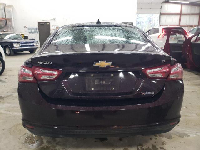 1G1ZD5ST8LF026081 - 2020 CHEVROLET MALIBU LT MAROON photo 6