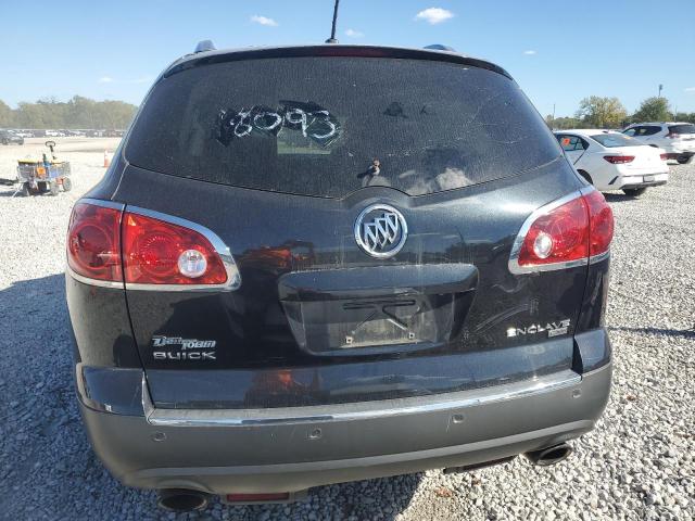 5GAKRBED0BJ418093 - 2011 BUICK ENCLAVE CXL BLACK photo 6