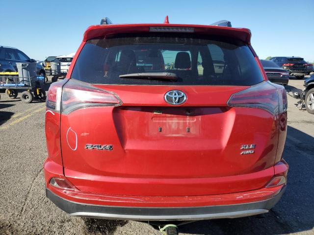 JTMRFREV0HJ120188 - 2017 TOYOTA RAV4 XLE RED photo 6