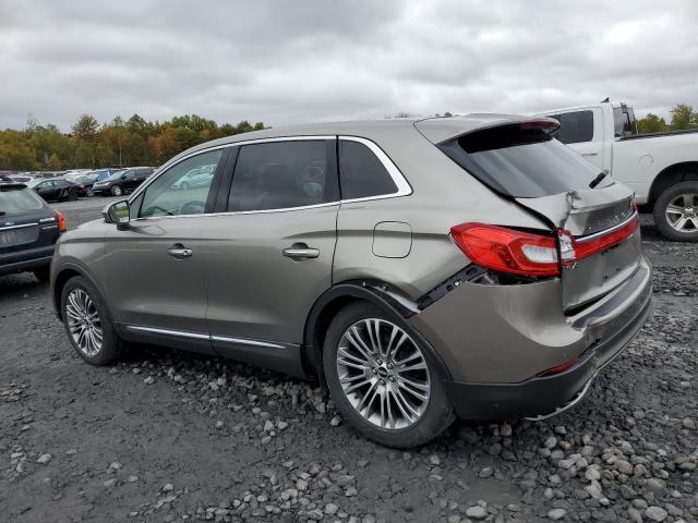 2LMPJ8LR9HBL10453 - 2017 LINCOLN MKX RESERVE Коричневый фото 2