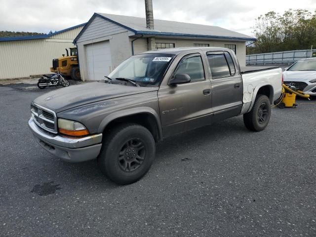 2002 DODGE DAKOTA QUAD SLT, 