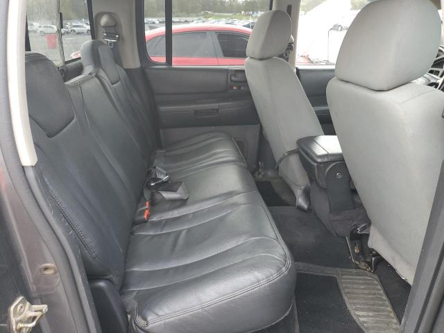 1B7HG48N92S640009 - 2002 DODGE DAKOTA QUAD SLT GRAY photo 10