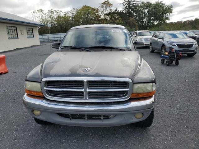 1B7HG48N92S640009 - 2002 DODGE DAKOTA QUAD SLT GRAY photo 5
