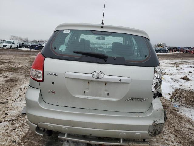 2T1KR32E74C226704 - 2004 TOYOTA COROLLA MA XR GRAY photo 6