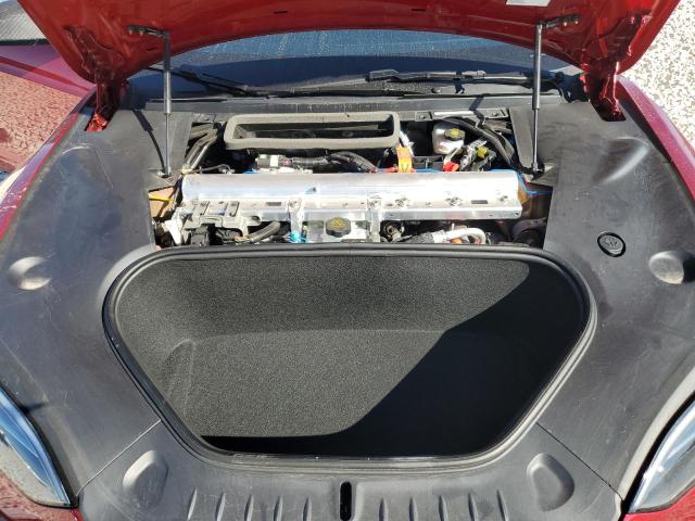 5YJSA1E61RF533045 - 2024 TESLA MODEL S RED photo 11