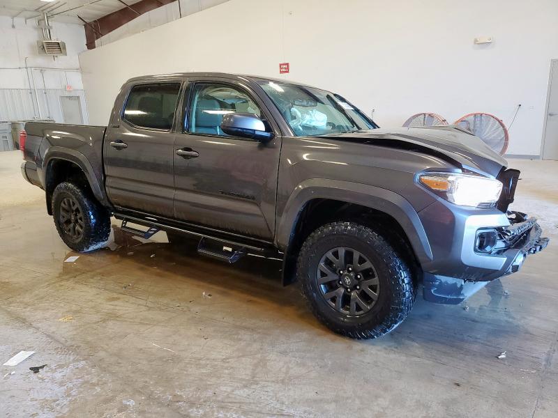 3TYAZ5CN1PT032336 - 2023 TOYOTA TACOMA DOUBLE CAB GRAY photo 4