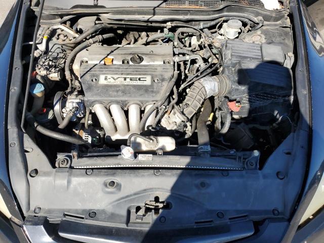 1HGCM72274A001186 - 2004 HONDA ACCORD LX BLACK photo 11