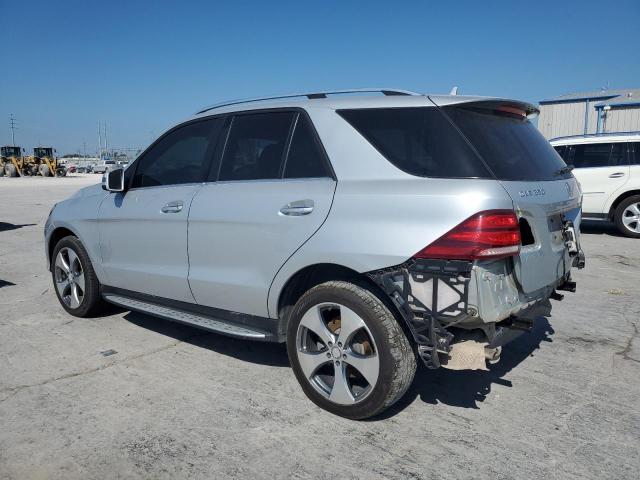 4JGDA5HB4GA793465 - 2016 MERCEDES-BENZ GLE 350 4MATIC SILVER photo 2