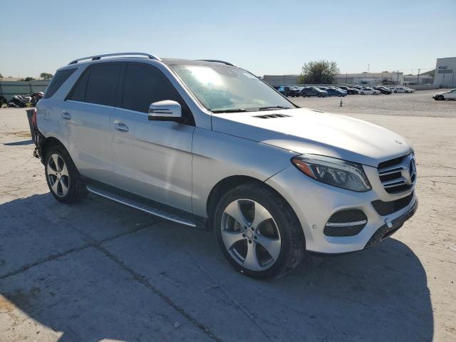 4JGDA5HB4GA793465 - 2016 MERCEDES-BENZ GLE 350 4MATIC SILVER photo 4