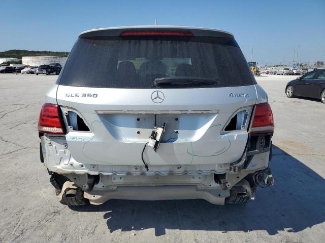 4JGDA5HB4GA793465 - 2016 MERCEDES-BENZ GLE 350 4MATIC SILVER photo 6