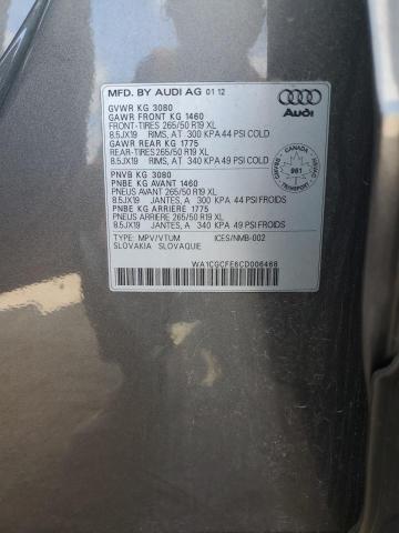 WA1CGCFE6CD006468 - 2012 AUDI Q7 PREMIUM ნაცრისფერი ფოტო 13