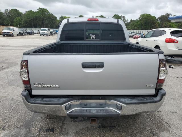 3TMLU4EN1BM064092 - 2011 TOYOTA TACOMA DOUBLE CAB فضي صورة 6