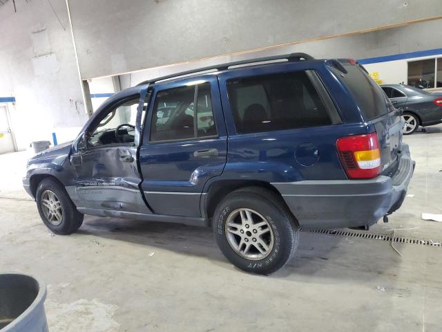 1J4GX48S13C543068 - 2003 JEEP GRAND CHEROKEE LAREDO BLUE photo 2