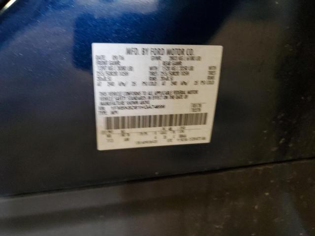 1FM5K8D81HGA74699 - 2017 FORD EXPLORER XLT BLUE photo 13