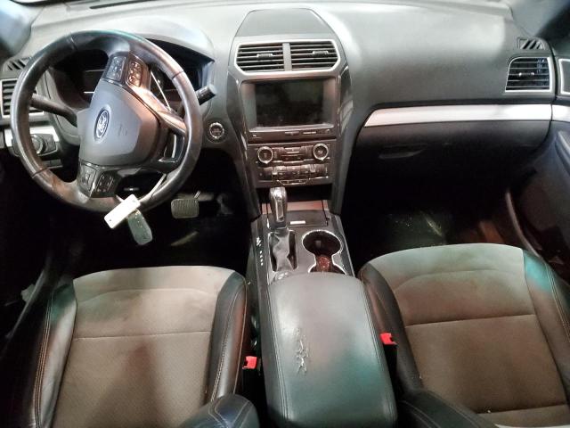 1FM5K8D81HGA74699 - 2017 FORD EXPLORER XLT BLUE photo 8