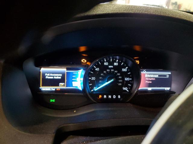 1FM5K8D81HGA74699 - 2017 FORD EXPLORER XLT BLUE photo 9