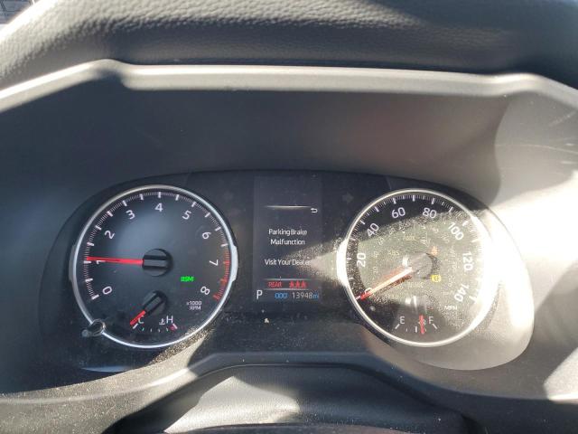 2T3P1RFV6MW238505 - 2021 TOYOTA RAV4 XLE BLUE photo 9